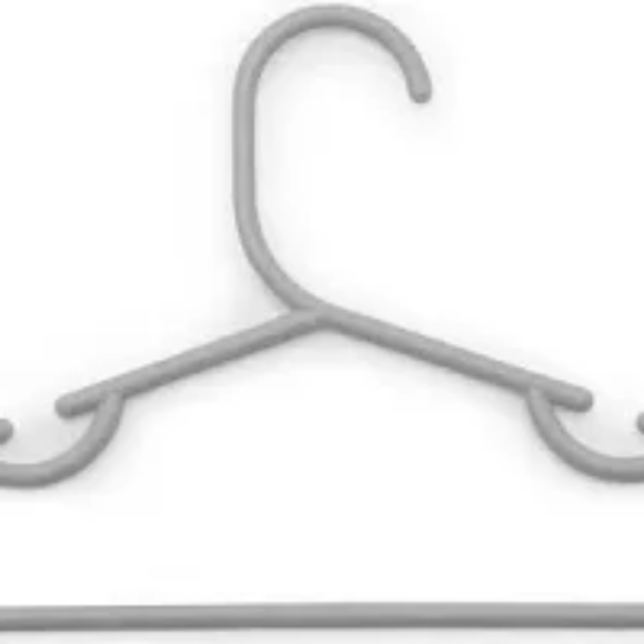 10 Delta Children's & Baby Clothing Hangers C Hooks in White - Picture 2 of 8